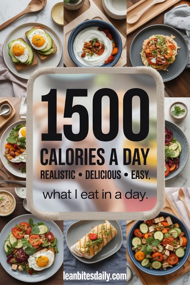 1500 Calorie Meal Plan