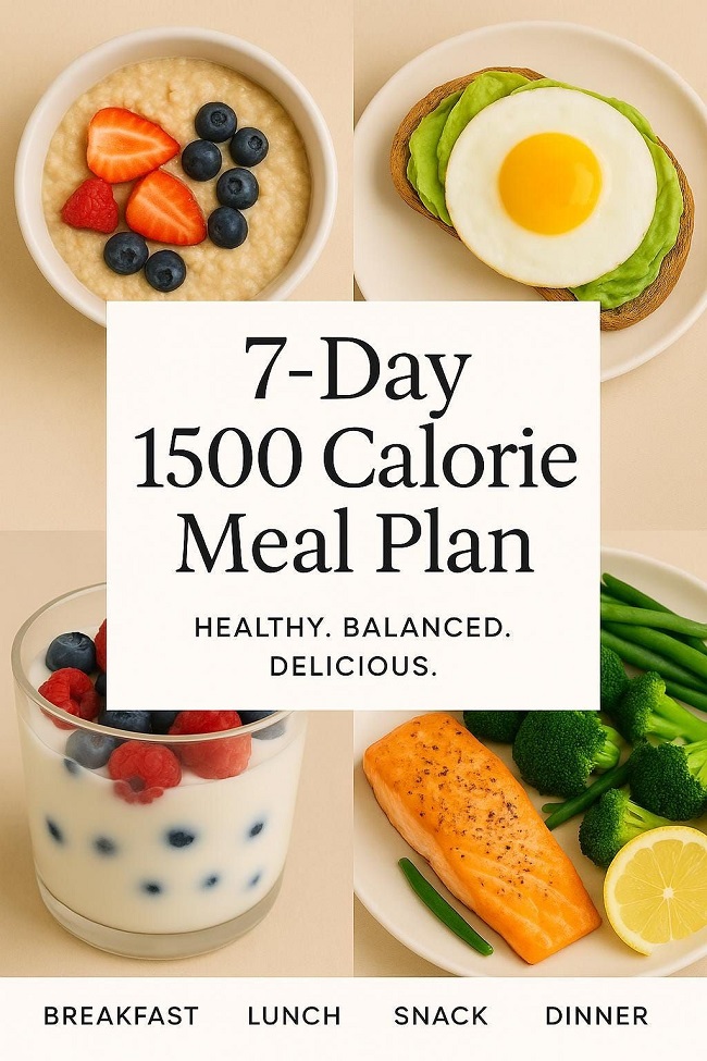 1500 Calorie Meal Plan
