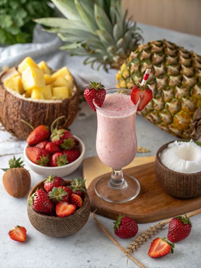 Virgin Pina Colada Recipe 